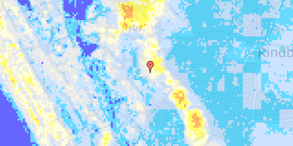 Ekstrem regn på Vindgaf 33