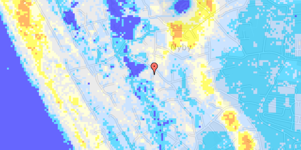 Ekstrem regn på Vindgaf 60