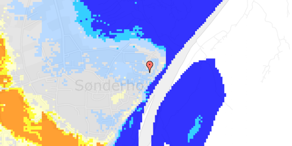 Ekstrem regn på Øster Land 23