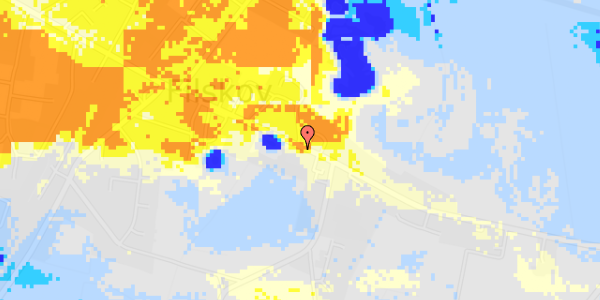 Ekstrem regn på Amtsvejen 26