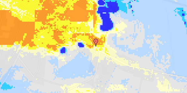 Ekstrem regn på Amtsvejen 29