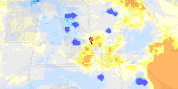 Ekstrem regn på Billundvej 43A