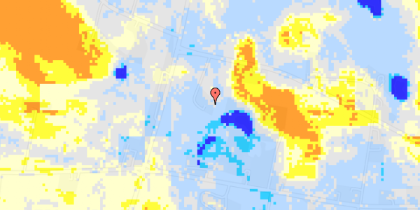 Ekstrem regn på Bredgade 2