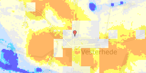 Ekstrem regn på Daugårdvej 14