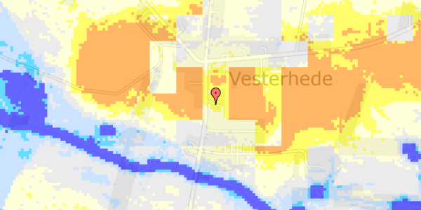 Ekstrem regn på Daugårdvej 33