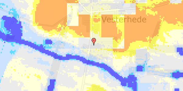 Ekstrem regn på Daugårdvej 43