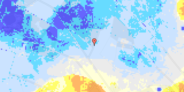 Ekstrem regn på Fugdalvej 20