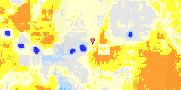 Ekstrem regn på Gilbjergvej 47B