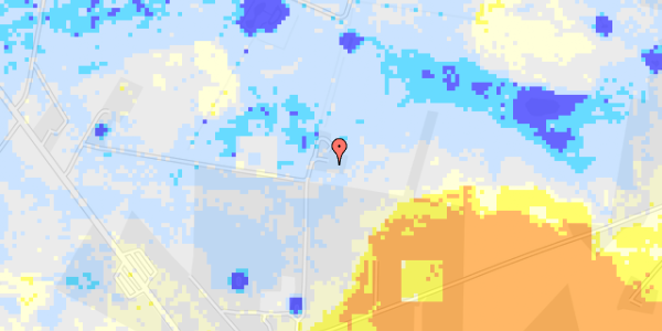 Ekstrem regn på Kolding Landevej 51