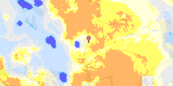 Ekstrem regn på Løvlundvej 29