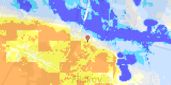 Ekstrem regn på Midtgårdvej 27