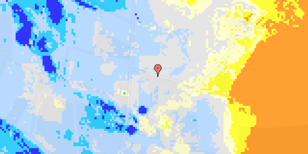 Ekstrem regn på Ravlundvej 4