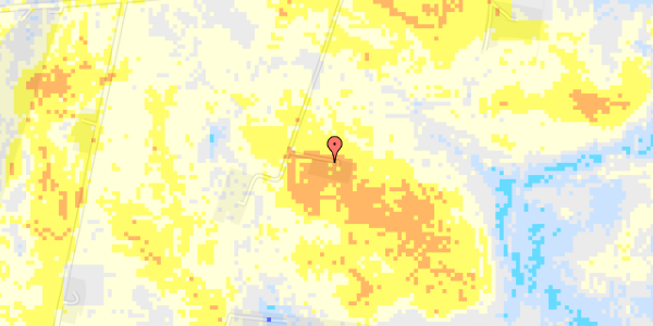 Ekstrem regn på Refshøjvej 94