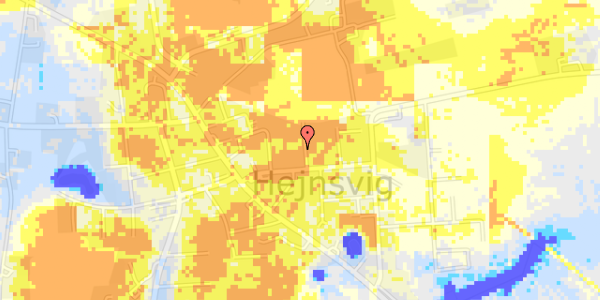 Ekstrem regn på Rogusavej 1