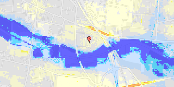 Ekstrem regn på Sommers Alle 5