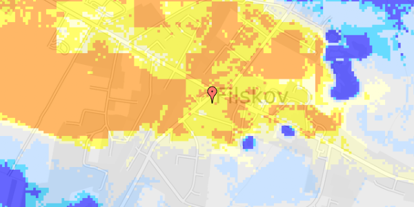 Ekstrem regn på Stationsvej 3