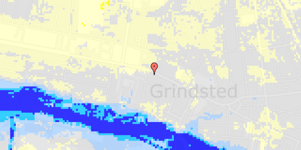 Ekstrem regn på Vestergade 65, 1. 8