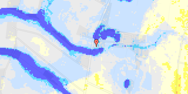 Ekstrem regn på Vesterhedevej 35