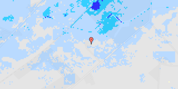 Ekstrem regn på Østervangsvej 13