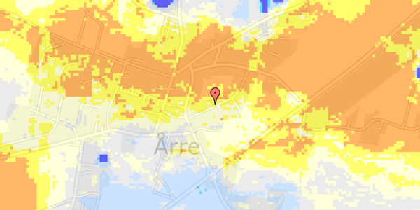 Ekstrem regn på Fyrrevænget 5