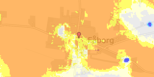 Ekstrem regn på Fåborgvej 30