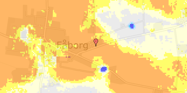 Ekstrem regn på Fåborgvej 77B