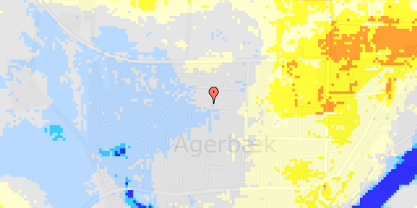 Ekstrem regn på Skovgårdsvej 27