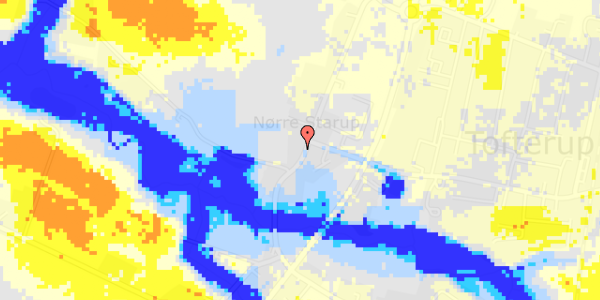 Ekstrem regn på Smedebakken 22