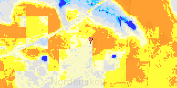 Ekstrem regn på Elmevej 15