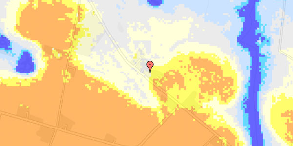 Ekstrem regn på Roustvej 145