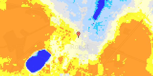 Ekstrem regn på Roustvej 196