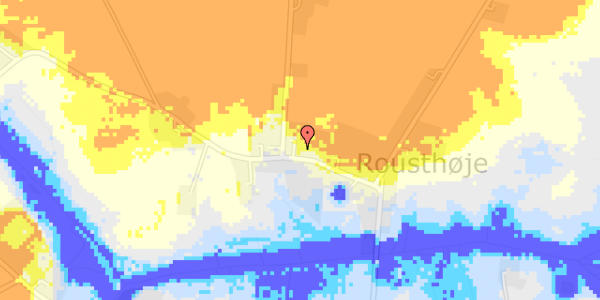 Ekstrem regn på Kirkevejen 12A