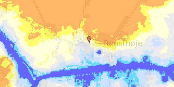 Ekstrem regn på Kirkevejen 15