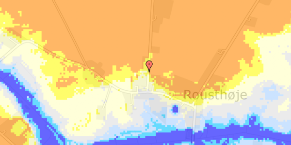 Ekstrem regn på Kirkevejen 23