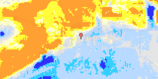 Ekstrem regn på Åttevej 36