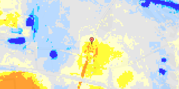 Ekstrem regn på Hedegårdsvej 1