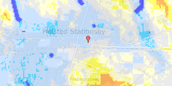 Ekstrem regn på Jernbanegade 1