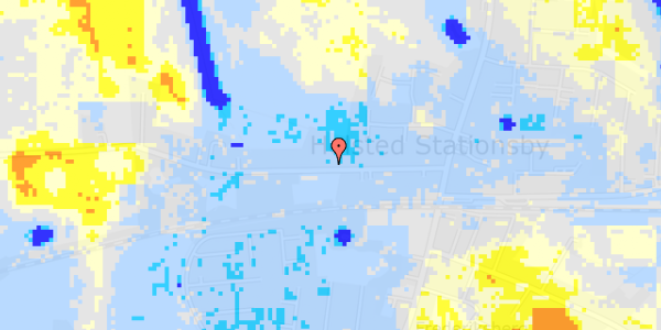 Ekstrem regn på Særmarksvej 24