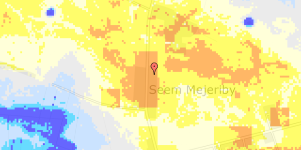 Ekstrem regn på Bakkevej 13