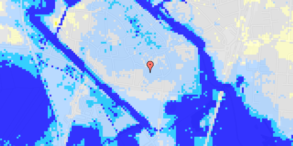 Ekstrem regn på Bispegade 19