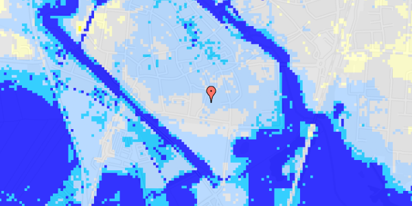 Ekstrem regn på Bispegade 23