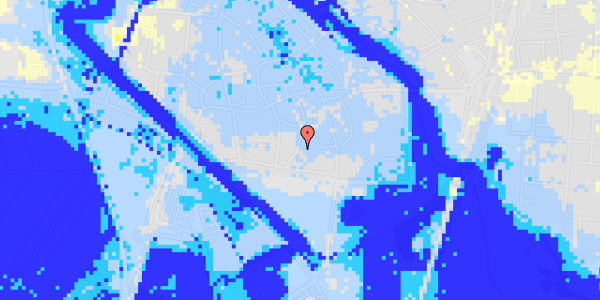 Ekstrem regn på Bispegade 25