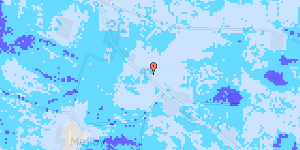 Ekstrem regn på Farupvej 26