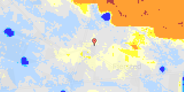 Ekstrem regn på Fjersted Byvej 6