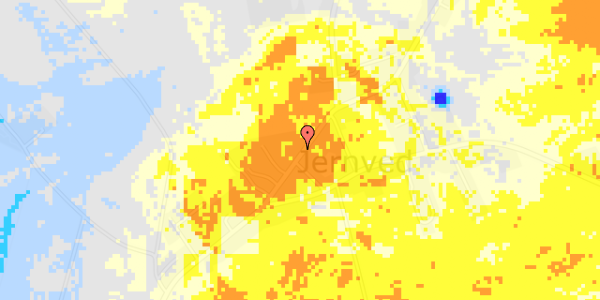 Ekstrem regn på Gørdingvej 13