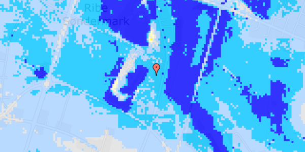 Ekstrem regn på Haulundvej 184A