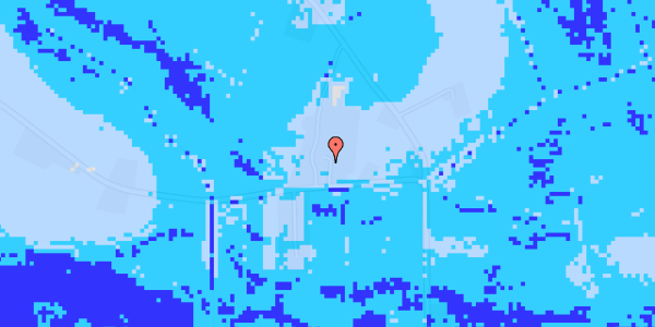 Ekstrem regn på Hillerupvej 50