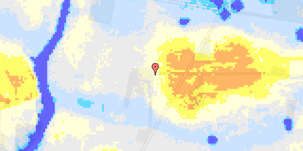 Ekstrem regn på Holtsagervej 13