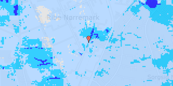 Ekstrem regn på Industrivej 17