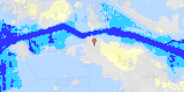 Ekstrem regn på Jedsted Klostervej 2